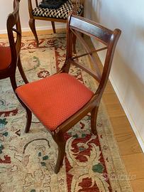 Tavolo inglese e 6 sedie