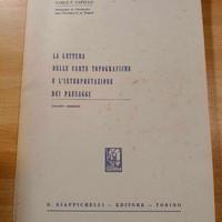 Libro "La lettura delle carte topografiche"
