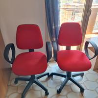 Poltroncine da ufficio con ruote