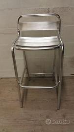 Sgabello in alluminio