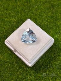 Tormalina 5.40 ct taglio trillion certificata