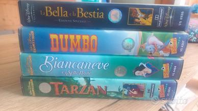 VHS  Disney lotto da 4