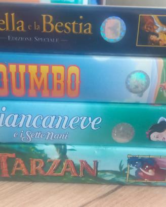 VHS  Disney lotto da 4