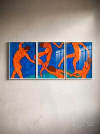 poster arte matisse danza/danzatori