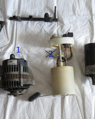 Ricambi per Daewoo Matiz 1998-2002. Prezzi vari.