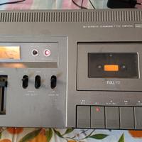 piastra registrazione a cassette