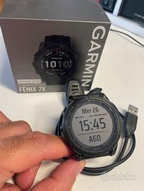 Garmin fenix 7x solar sapphire