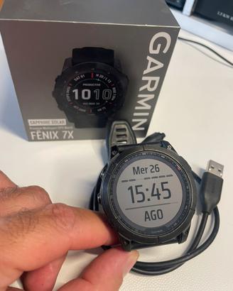 Garmin fenix 7x solar sapphire