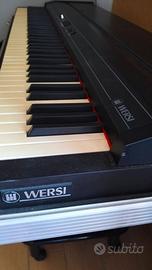 Pianoforte digitale Wersi cpf-1 anni 90