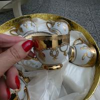 collezione vintage tazzine caffè fine porcellana 