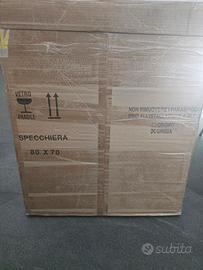 specchiera 80 x 70 rettangolare