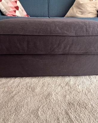 Pouf ikea kivik contenitore