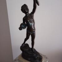 Scultura in bronzo 