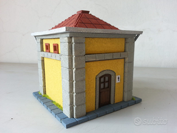 Bagno pubblico di stazione stile italiano 1:87