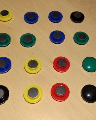 Magneti per lavagne, 20 pezzi con diametro 30 mm