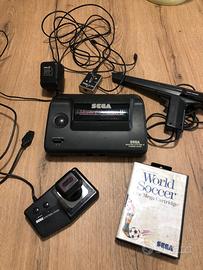 Sega Master System II plus console con 1 gioco