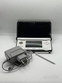 Nintendo 3DS bianco+caricatore, custodia, pennino