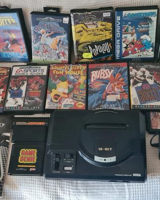 Console sega megadrive e giochi