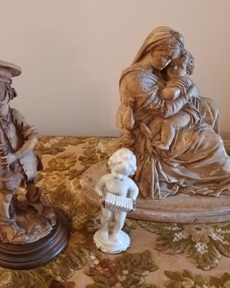 3 statue vecchie
