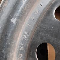 Cerchi acciaio per gomme 185/55 R15