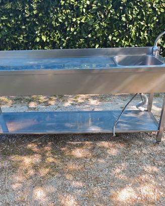 Tavolo in acciaio Inox