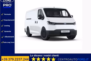 Ford Transit Custom City Van Elettrico
