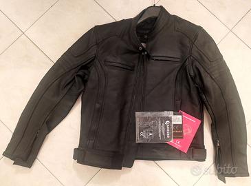 GIUBBOTTO Pelle Moto CARBURO - NUOVO con Etichett