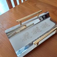 Vassoio con dorature