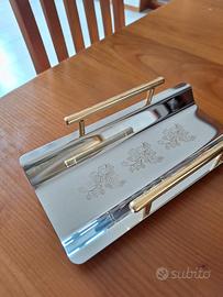 Vassoio con dorature