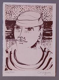 Francesco Allegrini (1938-2010) Litografia Firmata