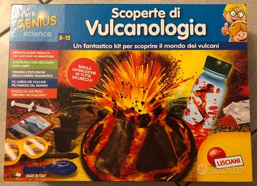 Gioco "Scoperte di Vulcanologia" marca Lisciani