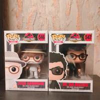 Funko pop Jurassic Park John Hammond Dr.Ian Malcom