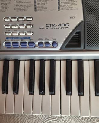 CASIO CTK 496. 100 toni e 100 ritìmi.