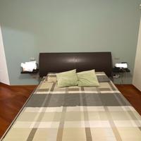 Letto matrimoniale in ecopelle