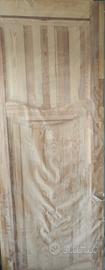 porta in legno massello allo stato grezzo 
