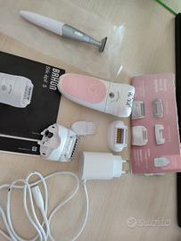 Braun Silk Epìl 5 completo più accessori 