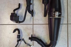 marmitta completa per ape 50  Catalitica.