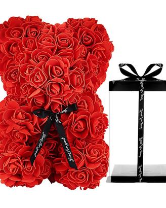 Orsetto di Rose Rosse - San Valentino