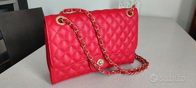 borsa tracolla rossa