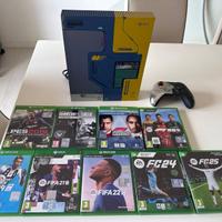 Xbox one x cyberpunk 2077 + stock giochi omaggio