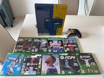 Xbox one x cyberpunk 2077 + stock giochi omaggio