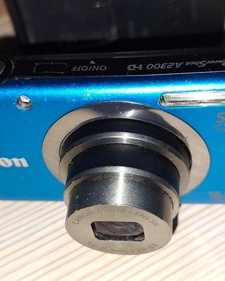 Canon PowerShot A2300 Blu 16MP .Tutto originale. 