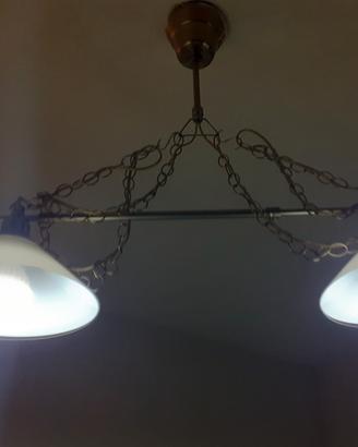 Lampadario a 2 luci