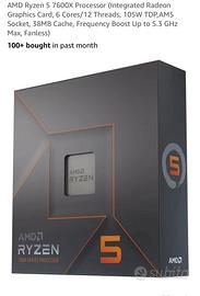 AMD Ryzen 5 7600X Processore CPU
