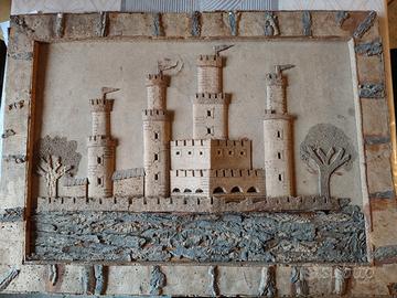 quadro in sughero anni 70