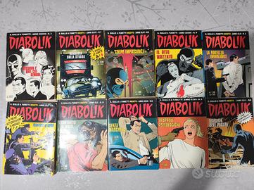 Lotto 3 - 10 fumetti Diabolik