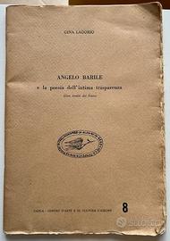 Lagorio-barile e la poesia dell’intima trasparenza