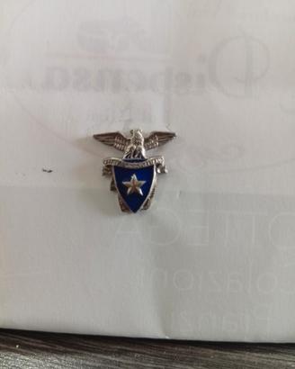 Distintivo scudo blu con stella – Soccorso Alpino