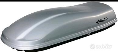 Box auto da tetto farad 180x70x40