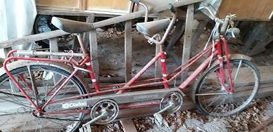 Bici tandem Carnielli Bottecchia 3 marce 